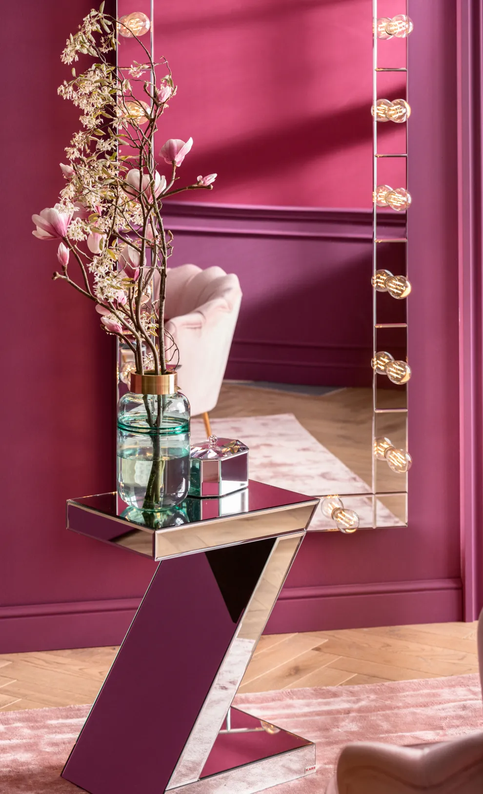 Spiegel Make Up 160x80cm