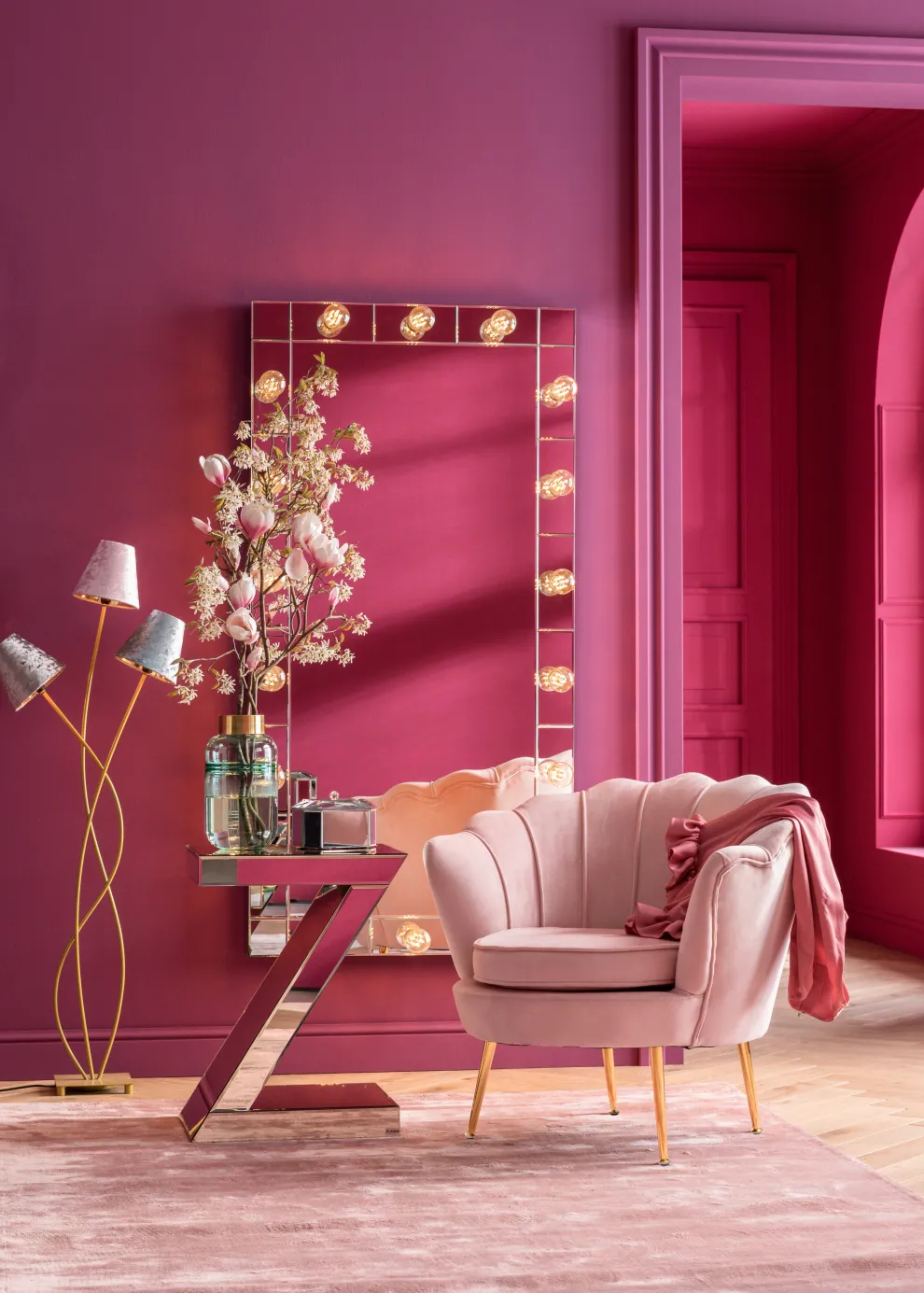 Spiegel Make Up 160x80cm