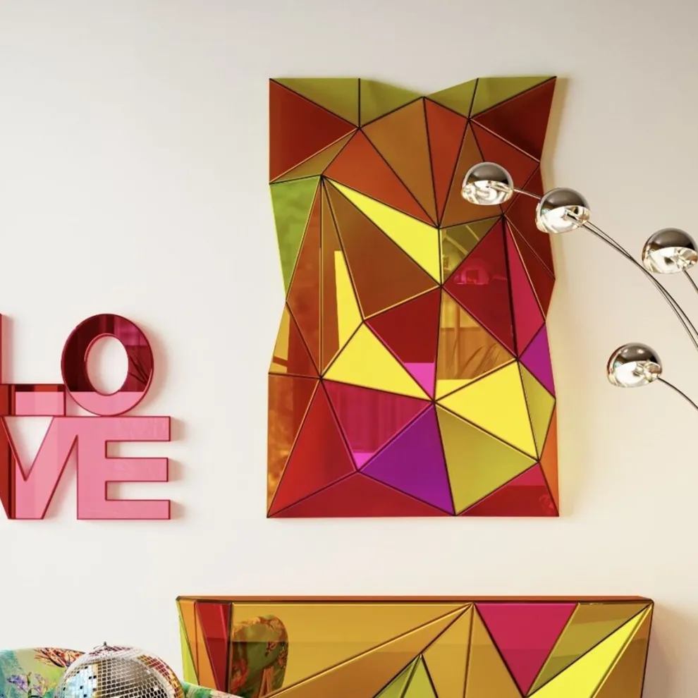 Spiegel Prisma Colore 80x120cm