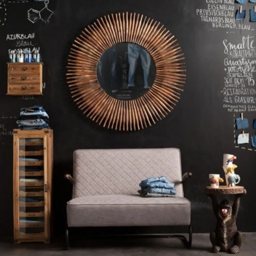 Spiegel Sunlight Ø120cm