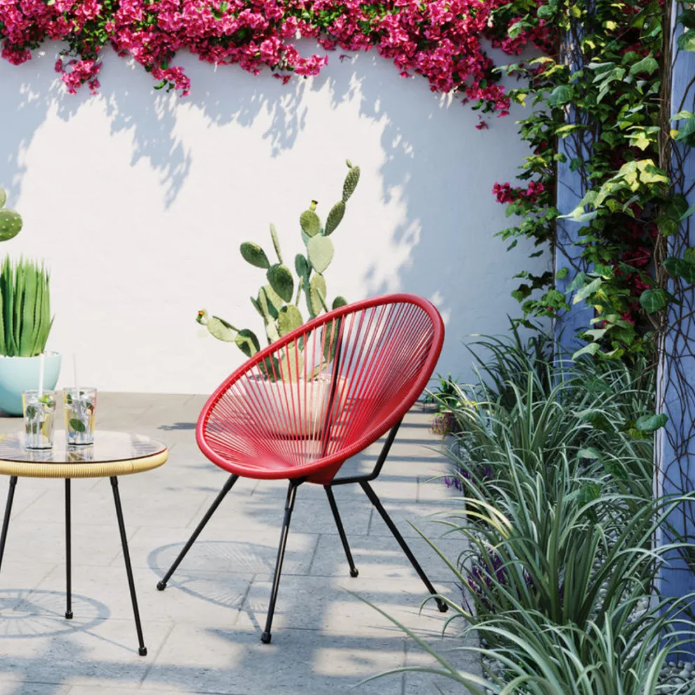 Stoel Acapulco Cherry