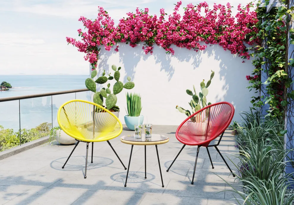 Stoel Acapulco Cherry