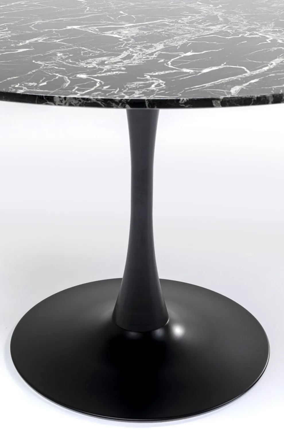 Tafel Veneto Marmer Zwart Ø110cm