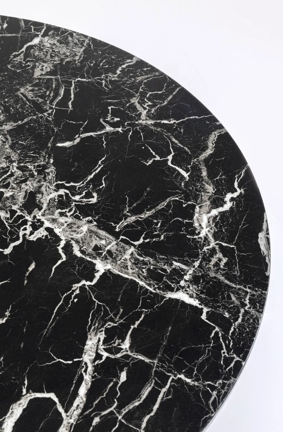 Tafel Veneto Marmer Zwart Ø110cm