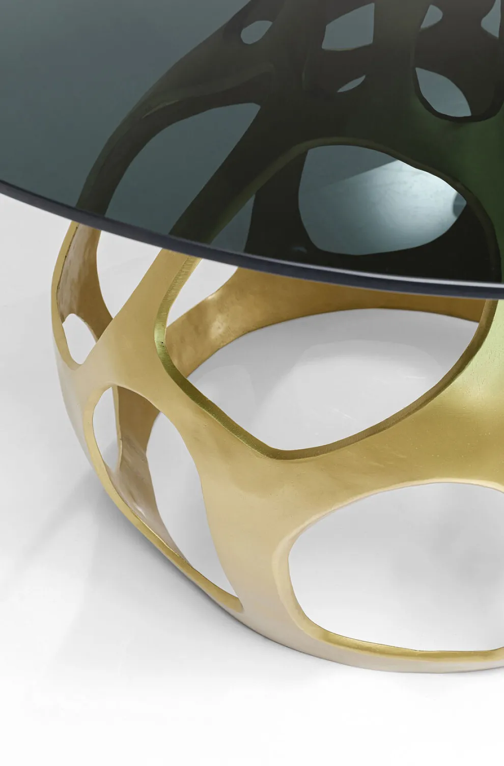 Tafel Volcano Goud Ø120cm