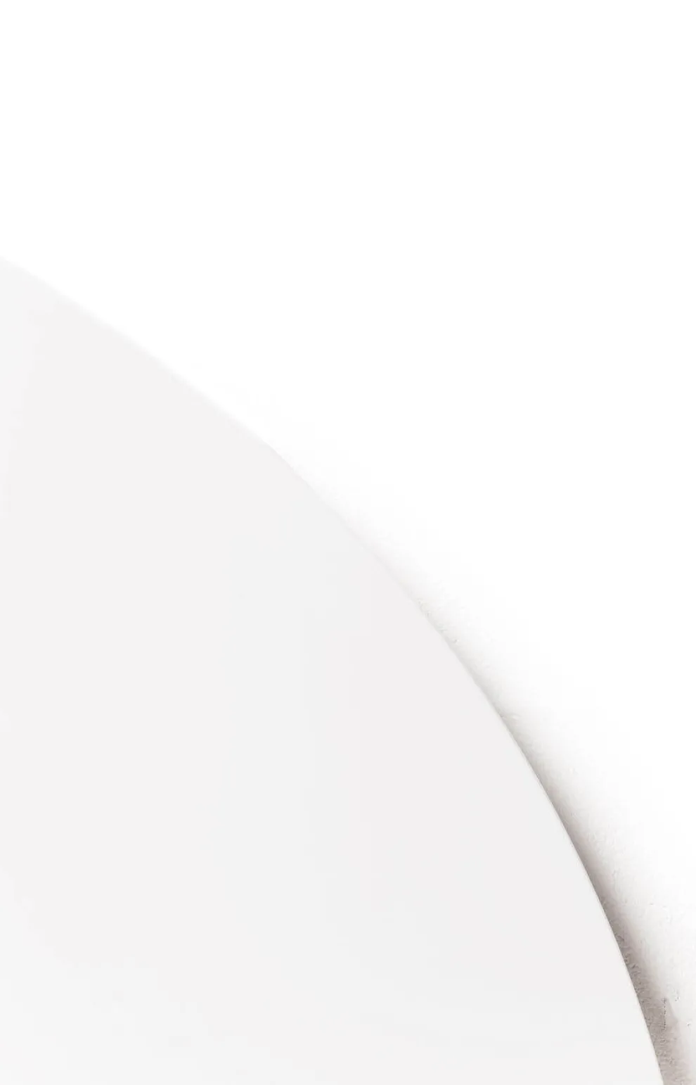 Tafelblad Invitation Round White 120cm