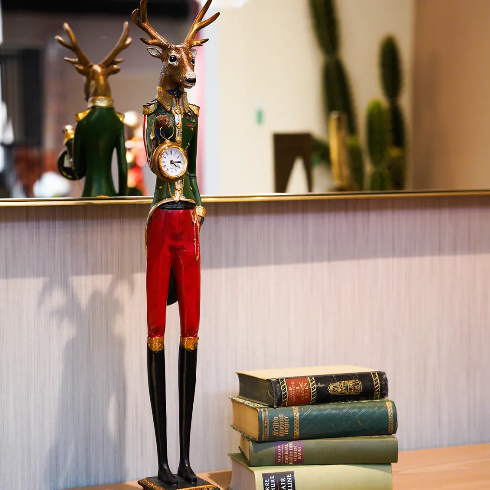 Tafelklok Gentleman Deer