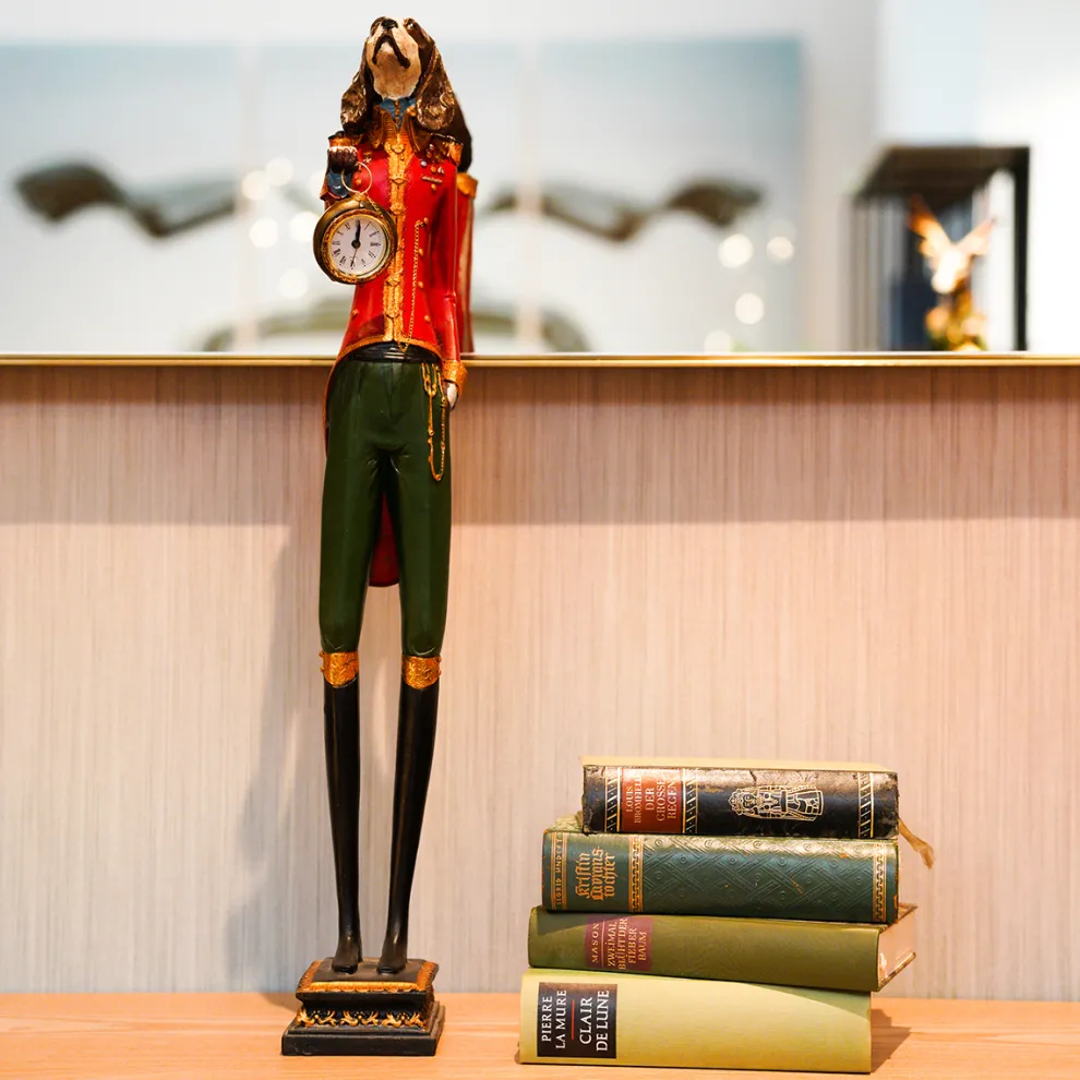 Tafelklok Gentleman Dog