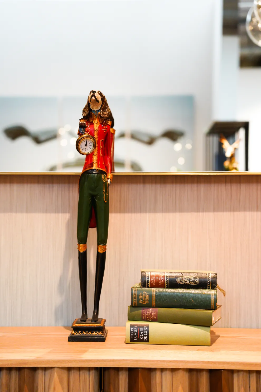 Tafelklok Gentleman Dog