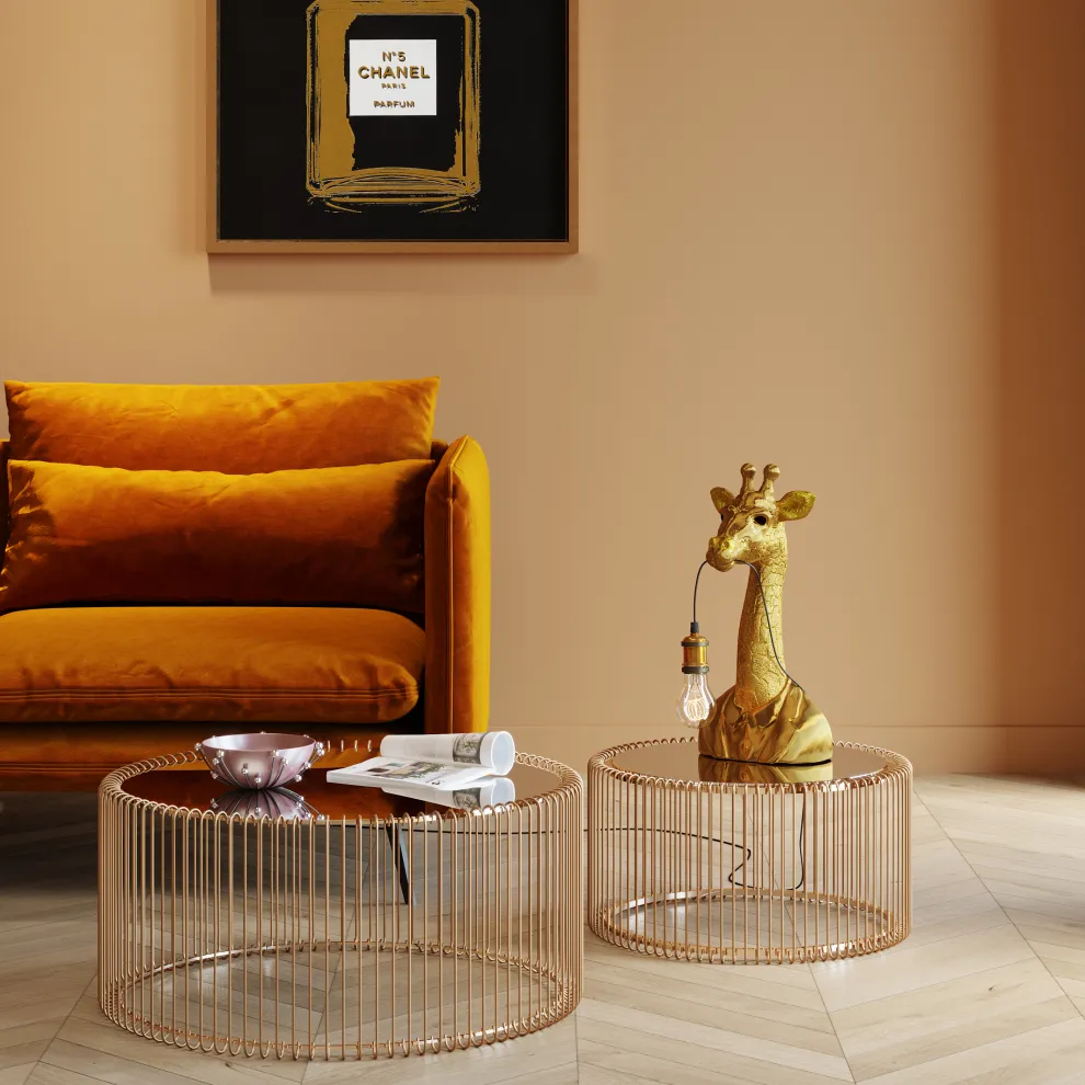 Tafellamp Animal Giraffe Gold 50cm