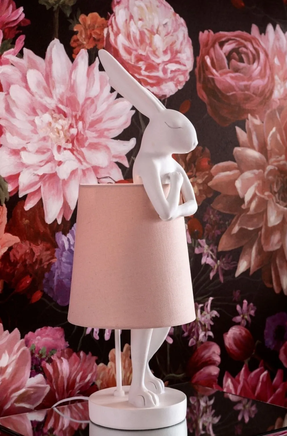 Tafellamp Animal Konijn Wit 68cm