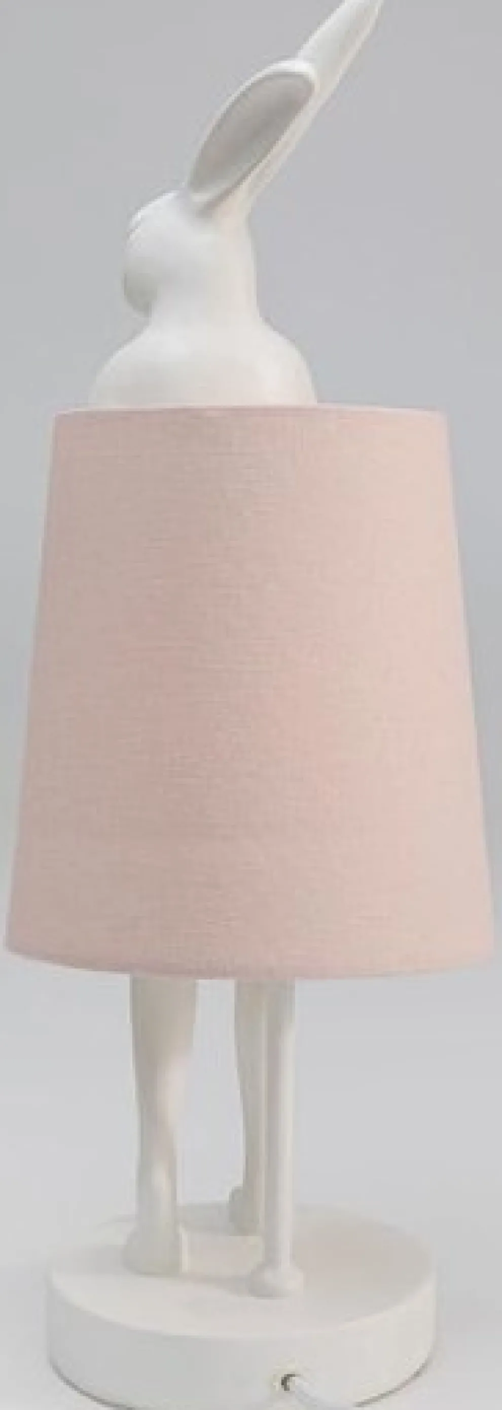 Tafellamp Animal Rabbit White/Rose 50cm