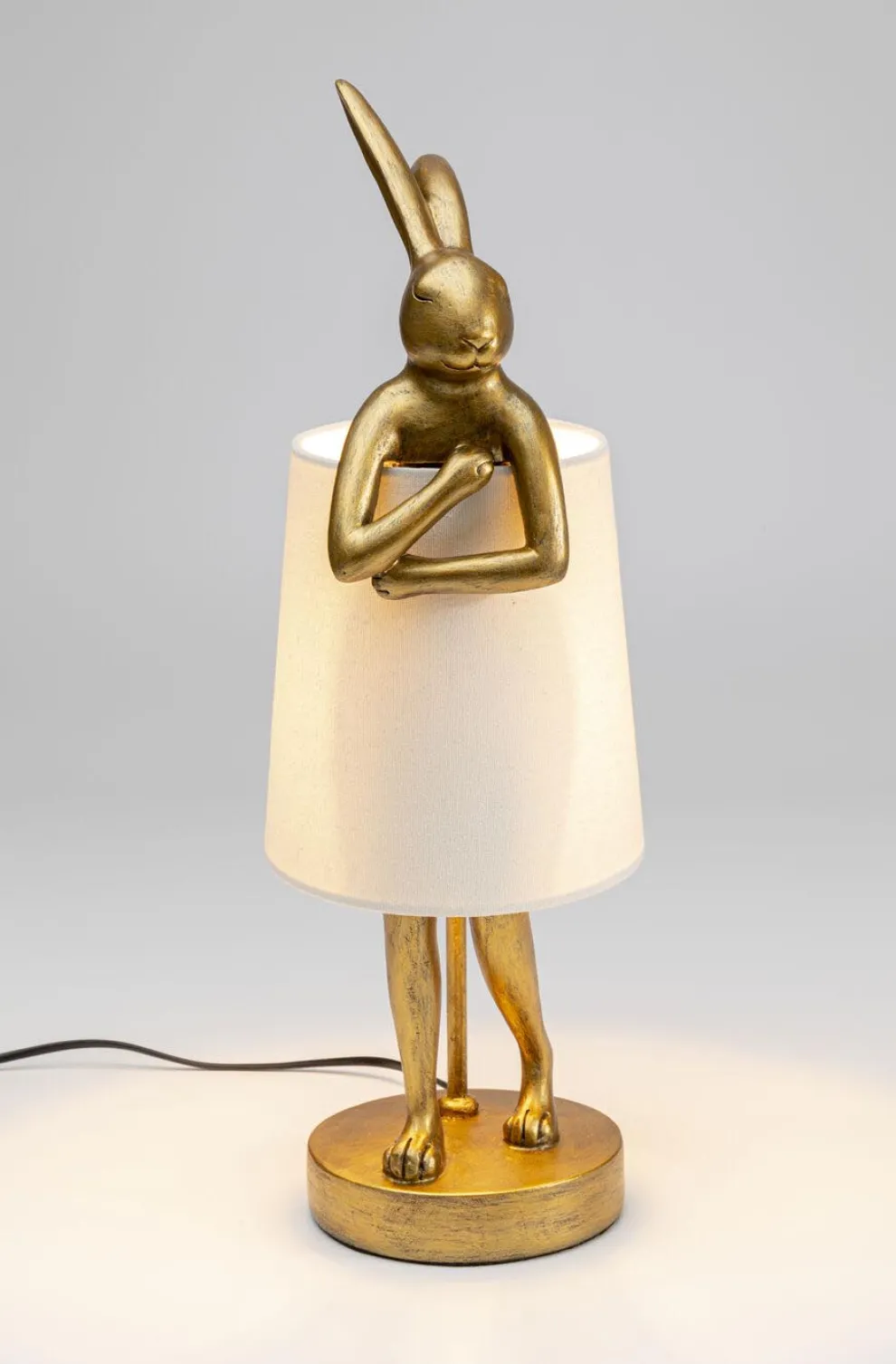 Tafellamp Animal Rabbit Gold/White 50cm