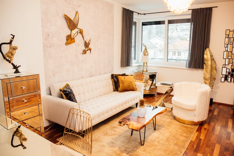 Tafellamp Animal Rabbit Gold/White 50cm