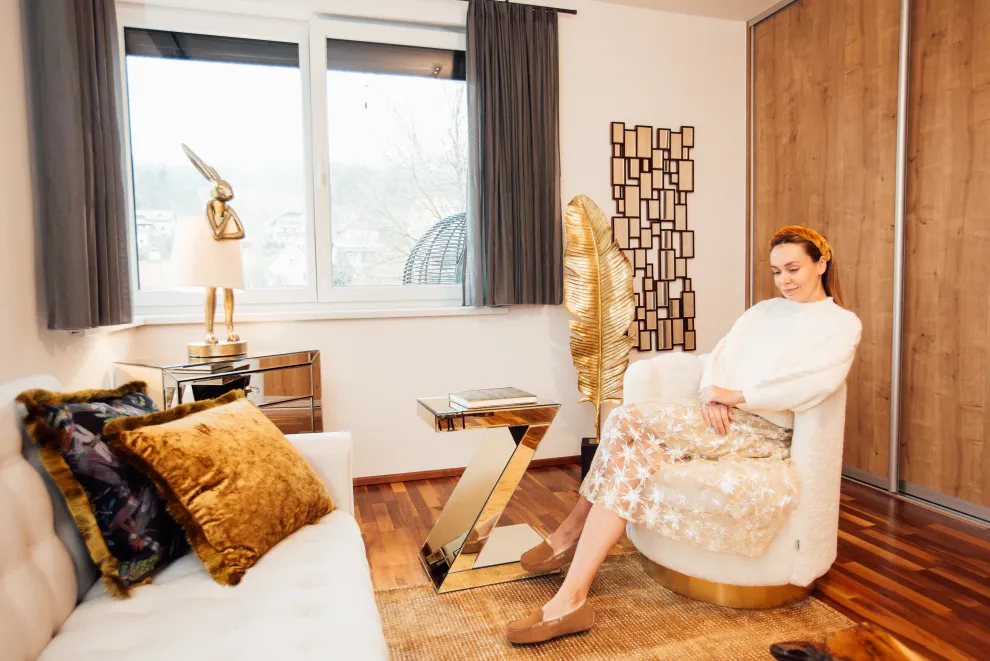 Tafellamp Animal Rabbit Gold/White 50cm