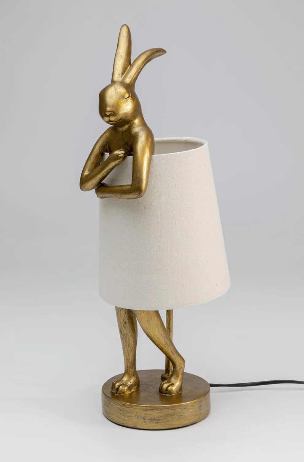 Tafellamp Animal Rabbit Gold/White 50cm