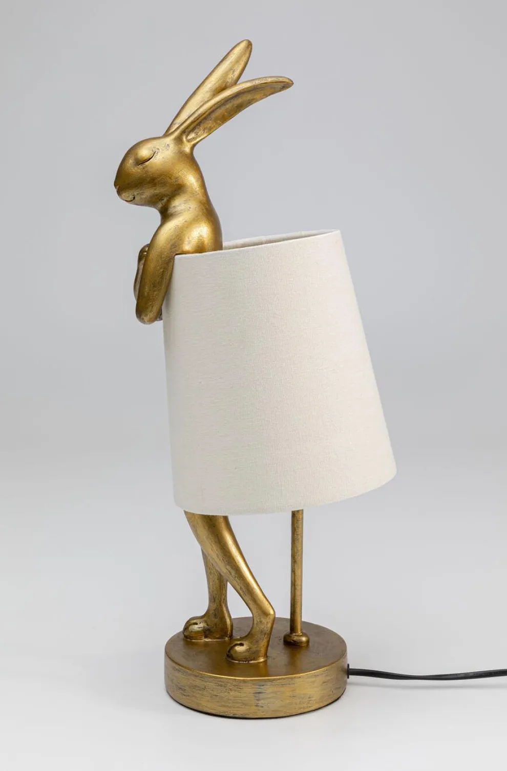 Tafellamp Animal Rabbit Gold/White 50cm