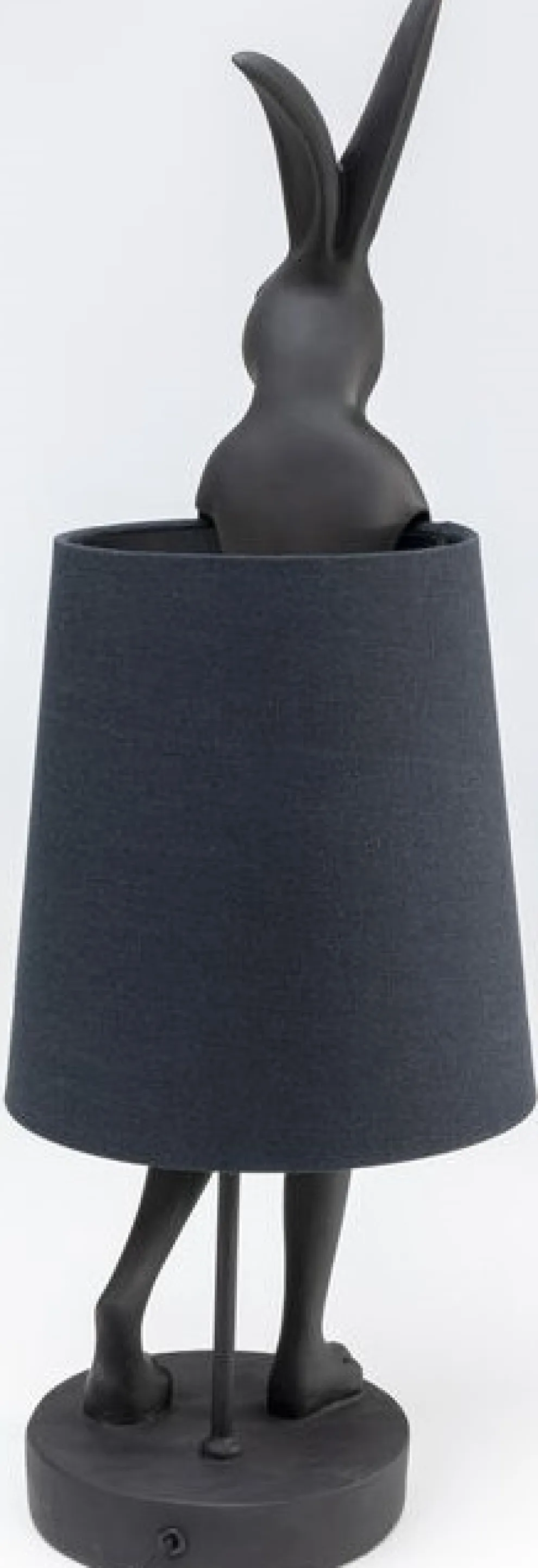 Tafellamp Animal Rabbit Matt Black 68cm