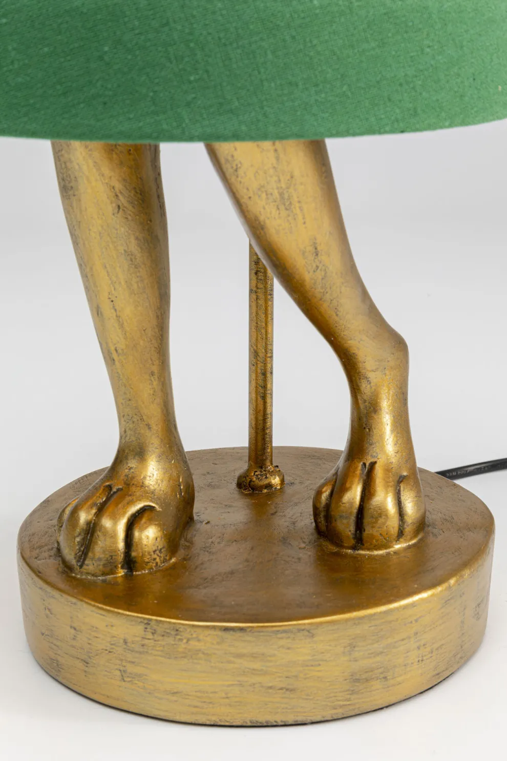 Tafellamp Animal Rabbit Gold/Green 68cm