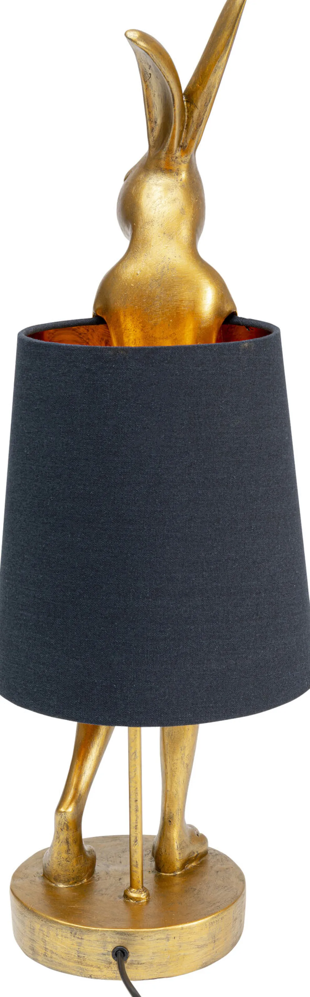 Tafellamp Animal Rabbit Gold/Black 68cm