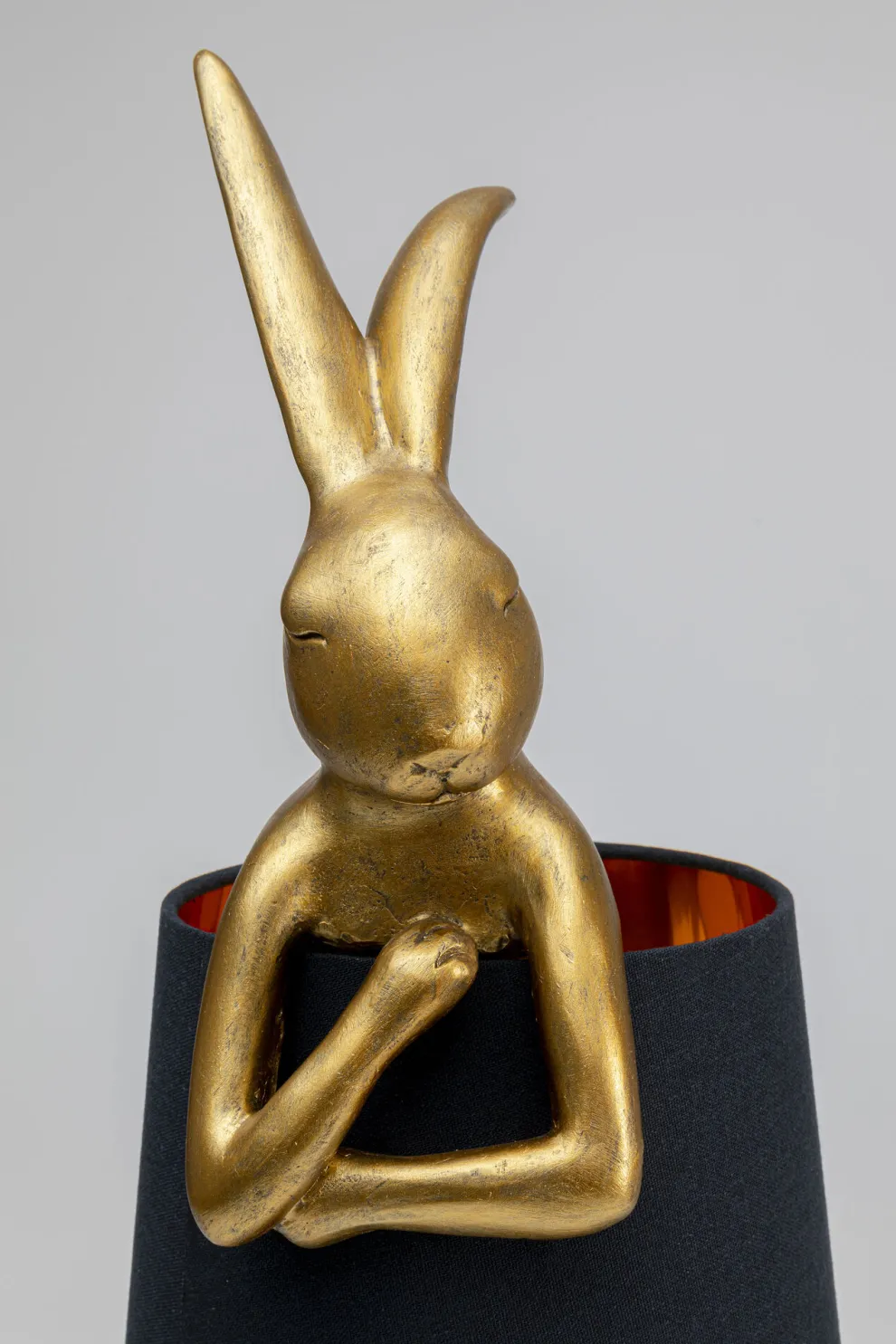 Tafellamp Animal Rabbit Gold/Black 68cm