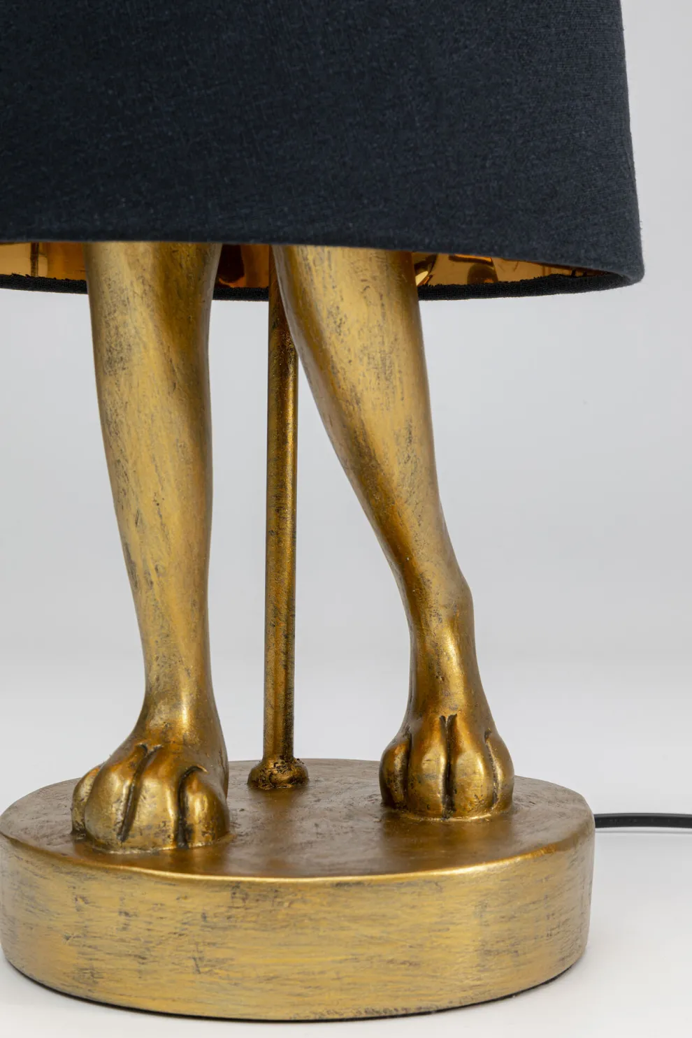 Tafellamp Animal Rabbit Gold/Black 68cm