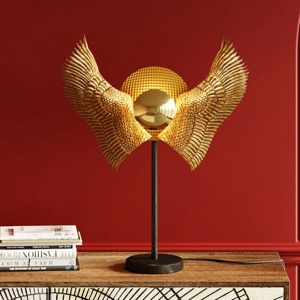 Tafellamp Bird Wings 76cm