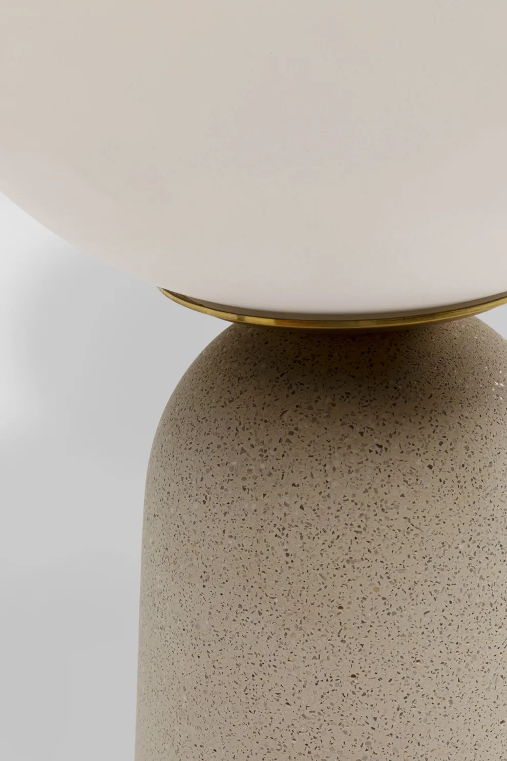 Tafellamp Bollie Beige 33cm