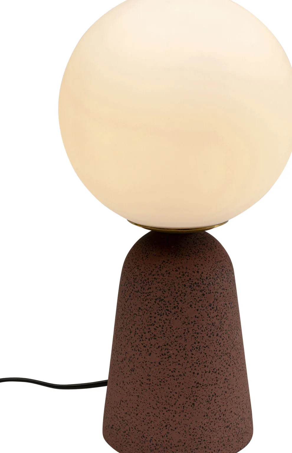 Tafellamp Bollie Red 33cm