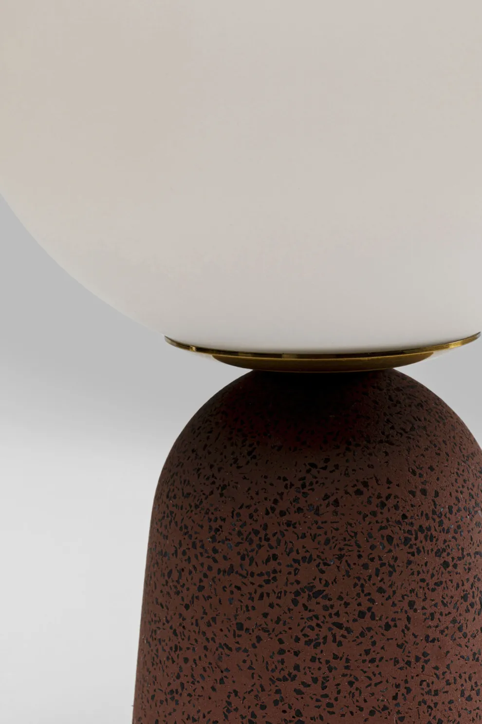 Tafellamp Bollie Red 33cm