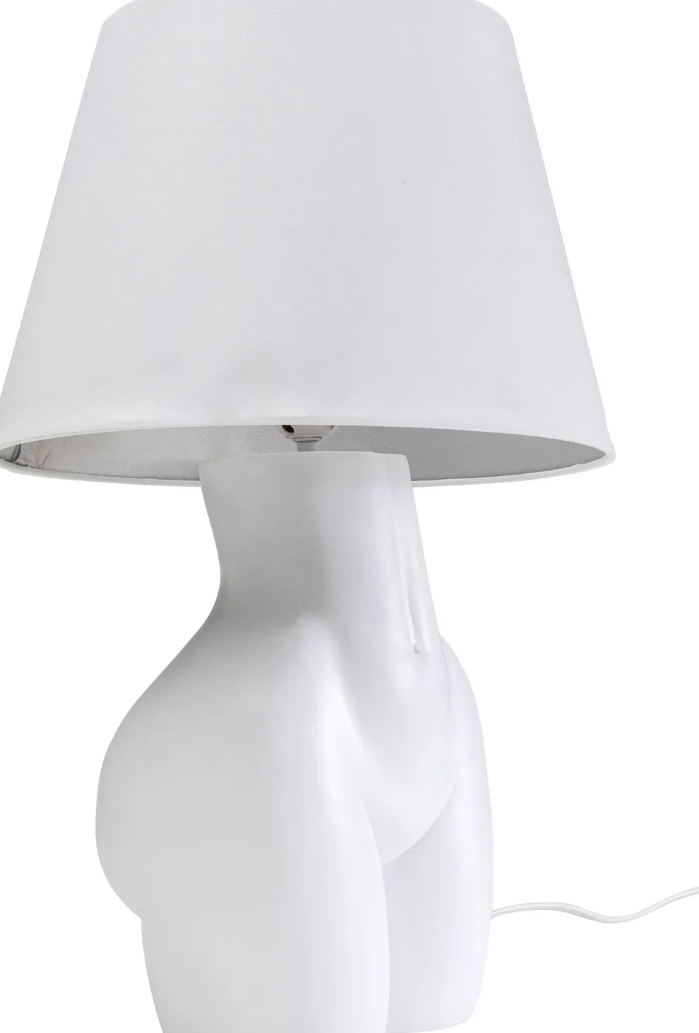 Tafellamp Donna White 48cm