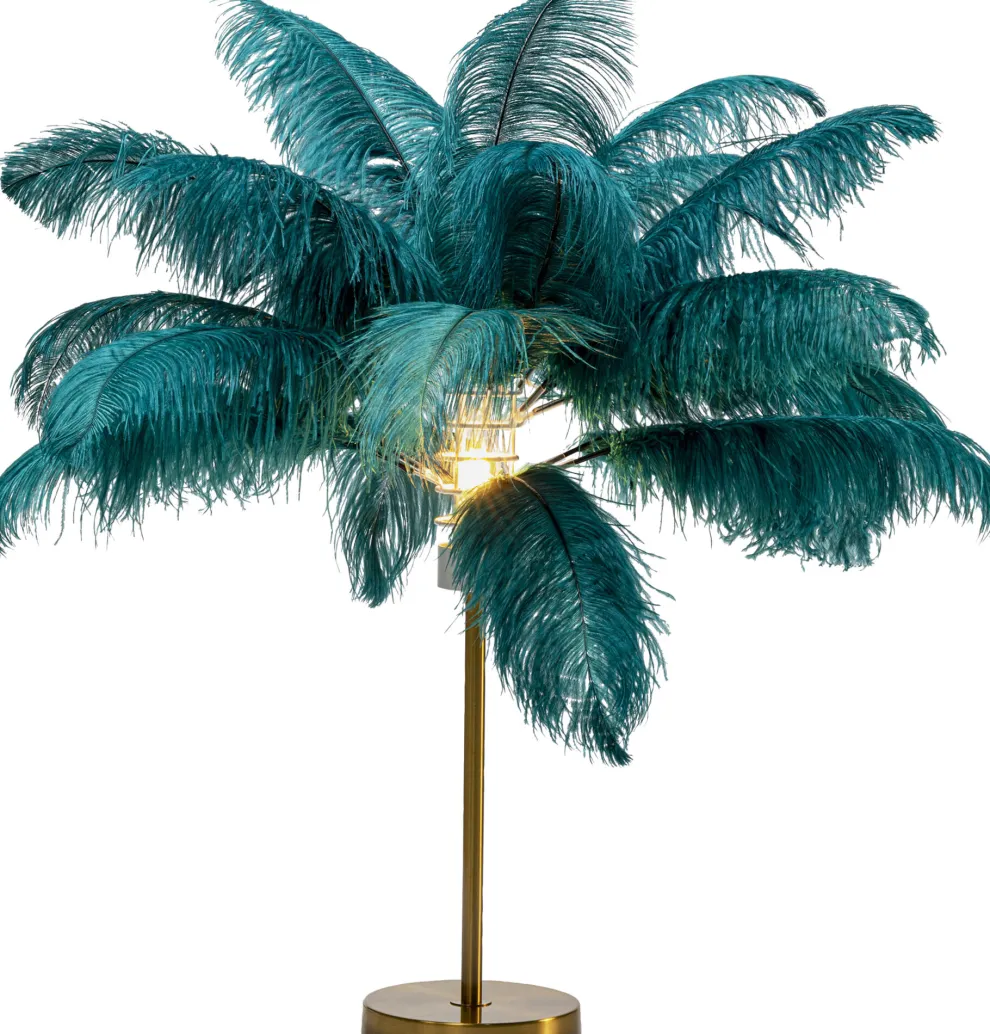 Tafellamp Feather Palm Green 60cm