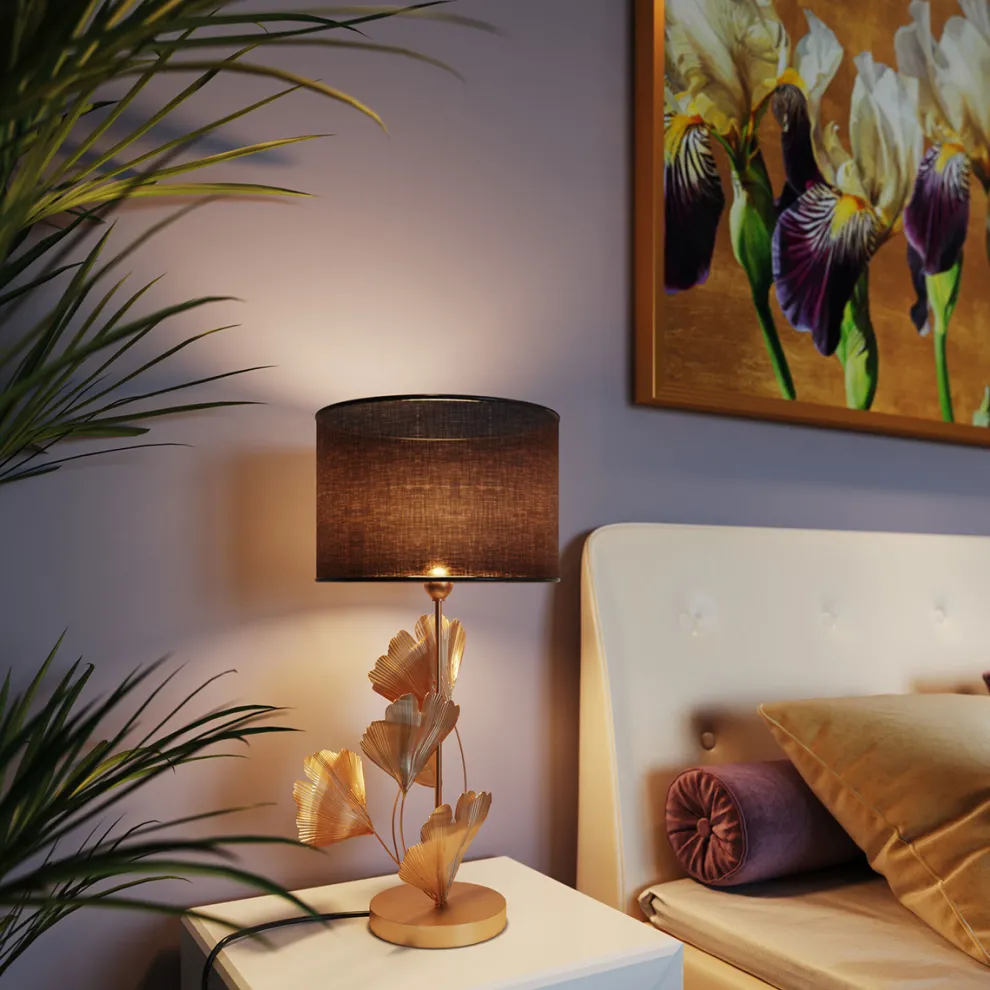Tafellamp Flores Goud