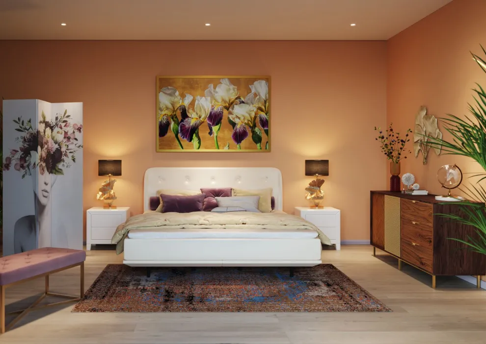 Tafellamp Flores Goud