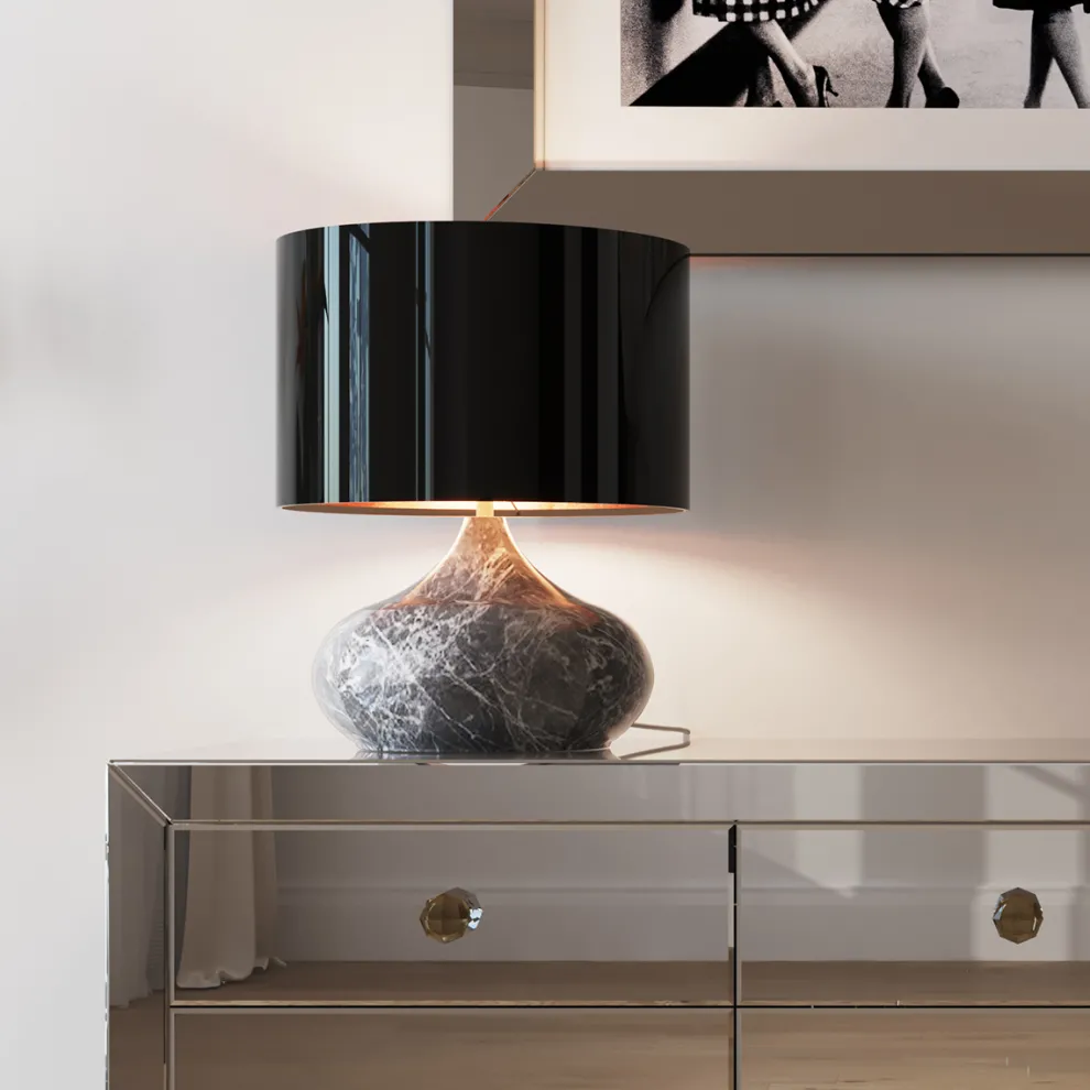 Tafellamp Mamo Deluxe Grey 38cm