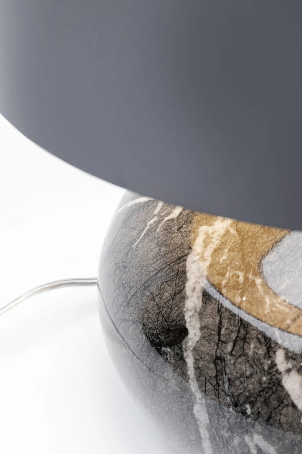 Tafellamp Mamo Deluxe Grey 38cm