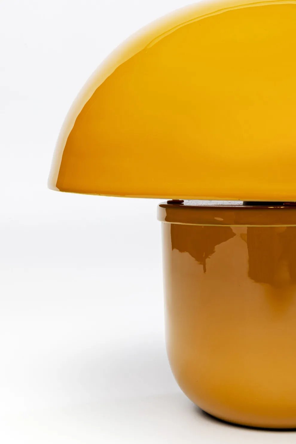 Tafellamp Mushroom Yellow 27cm