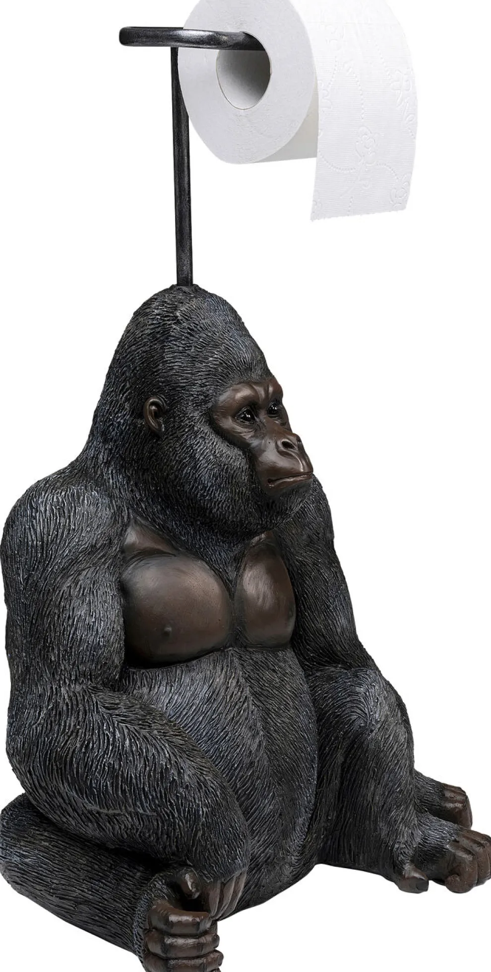 Toilet Paper Holder Sitting Monkey Gorilla 51cm