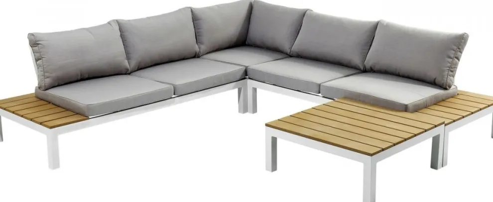 Tuinset Holiday Wit (4-delig)