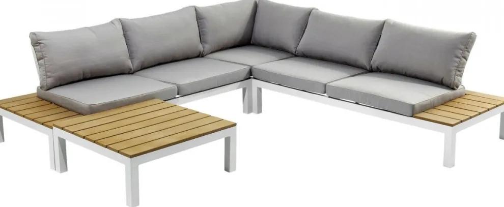 Tuinset Holiday Wit (4-delig)