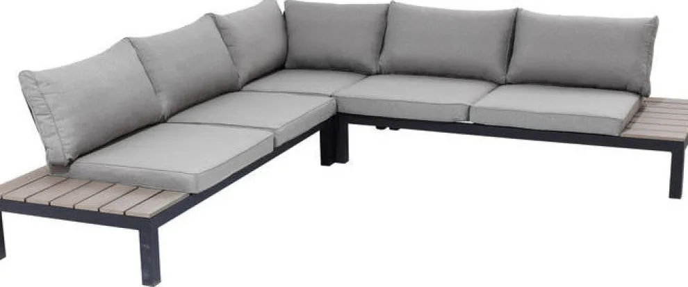 Tuinset Holiday Zwart (4-delig)