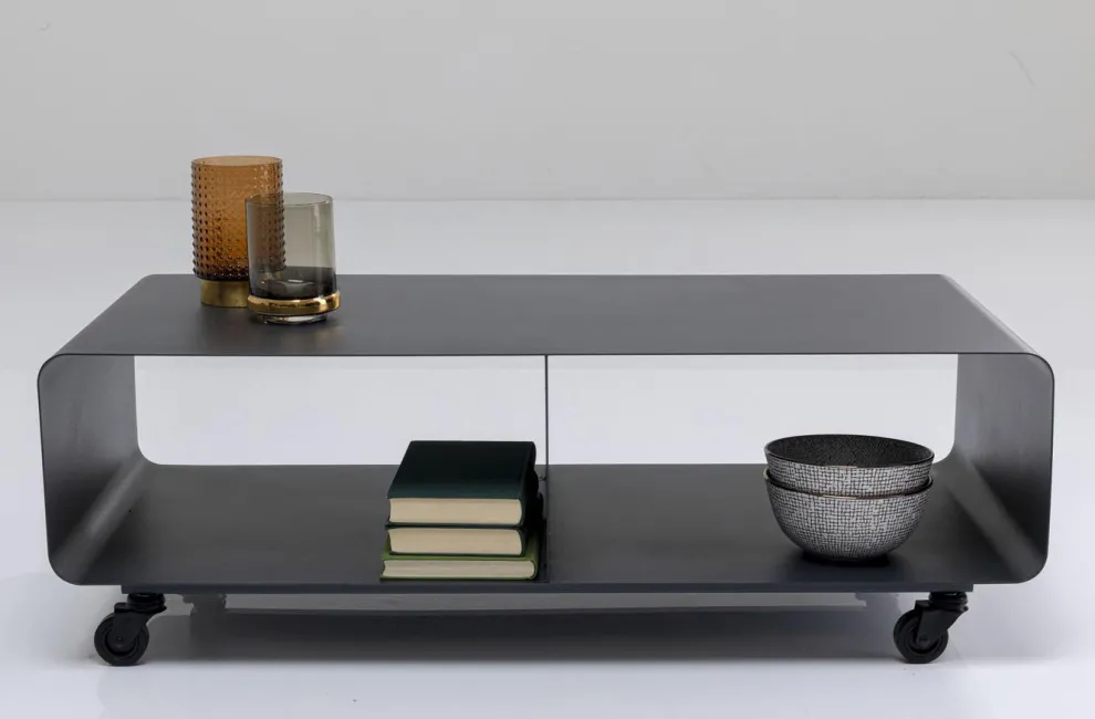 Tv-Meubel Lounge M Mobiel Grijs 90x30cm