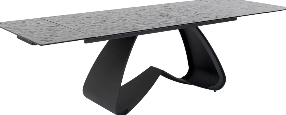 Uitschuifbare Eettafel Bellagio Bubble 180(40+40)x98cm