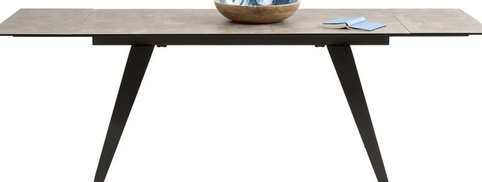 Uitschuiftafel Amsterdam Donker 160(40+40)x90cm