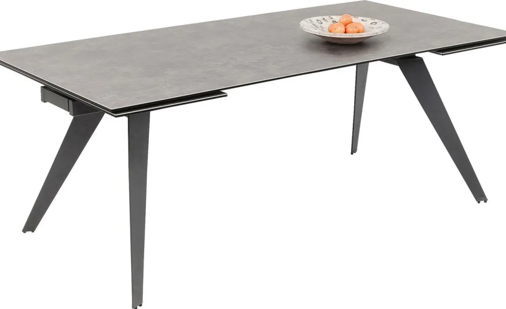 Uitschuiftafel Amsterdam Donker 200(45+45)x100cm