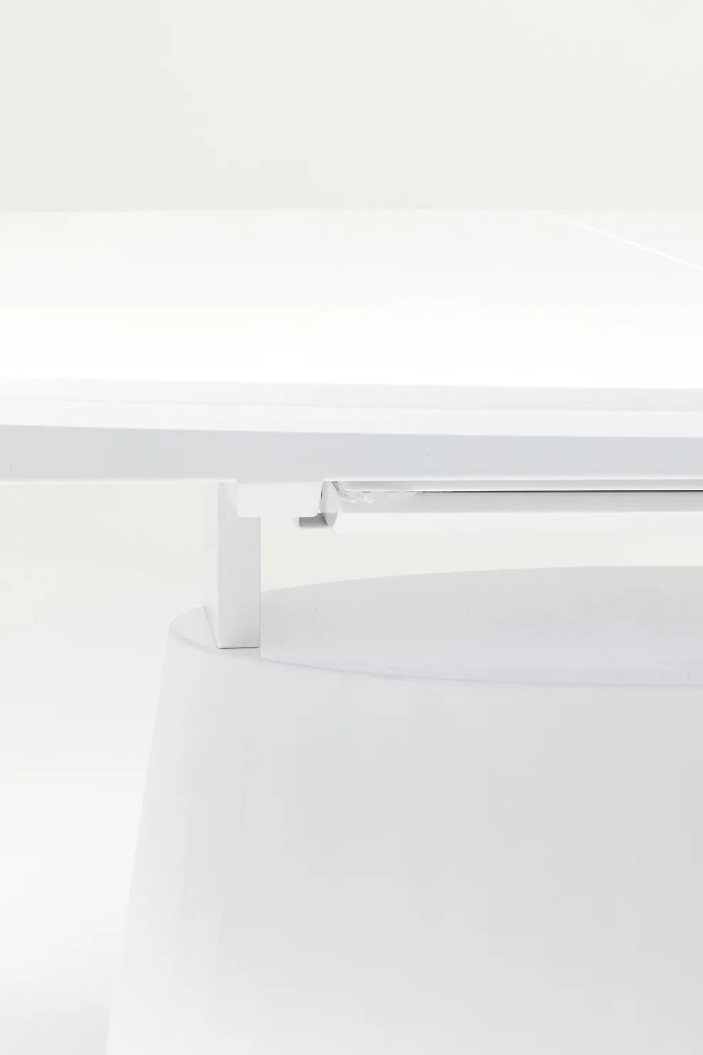 Uitschuiftafel Benvenuto Wit 200(50)x110cm