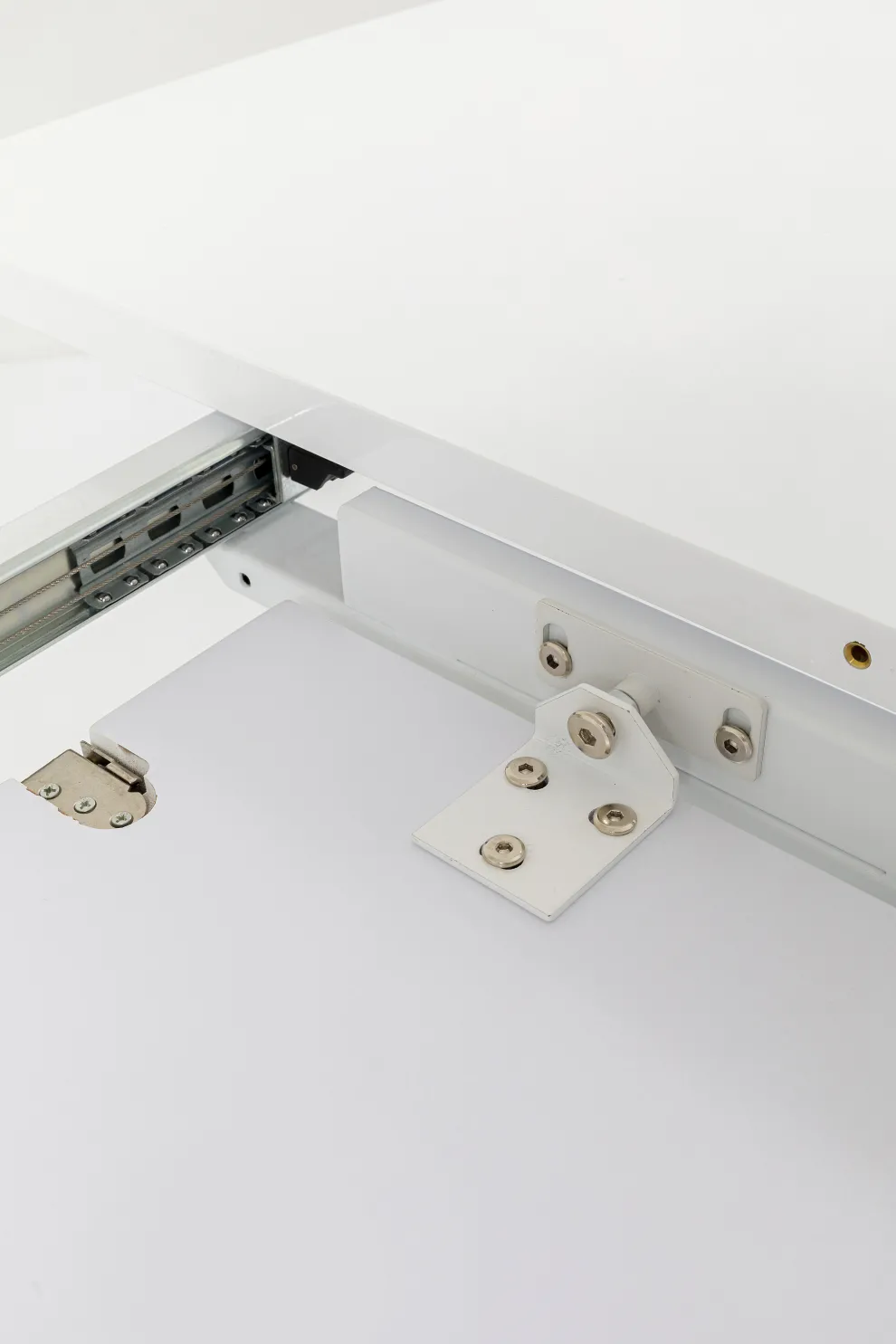 Uitschuiftafel Benvenuto Wit 200(50)x110cm