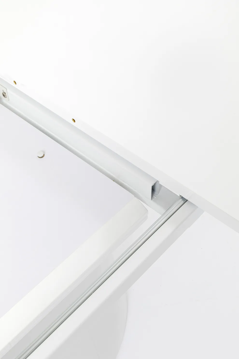 Uitschuiftafel Benvenuto Wit 200(50)x110cm