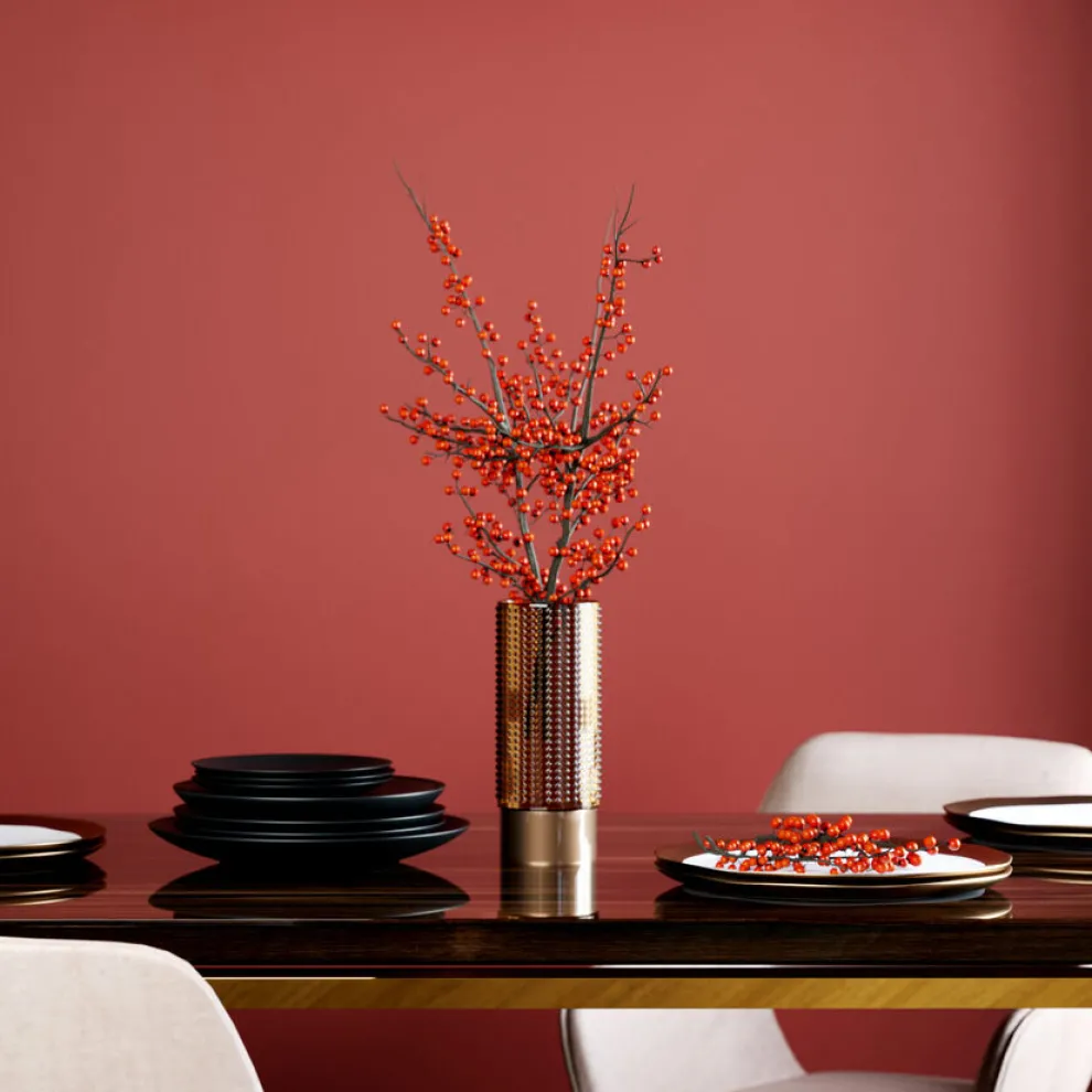 Vaas Barfly Donker Groen 25cm