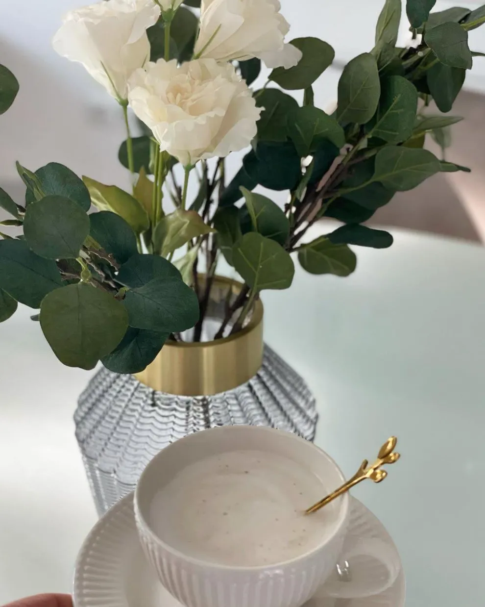 Vaas Barfly Grijs 30cm